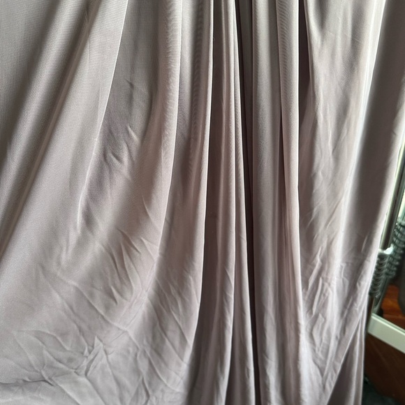 Azazie Floor Length Dress Bridesmaid | Hazelnut | Size 18 - Picture 5 of 16